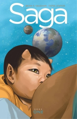 Brian K Vaughan Saga Book One (Copertina rigida) SAGA DLX ED HC