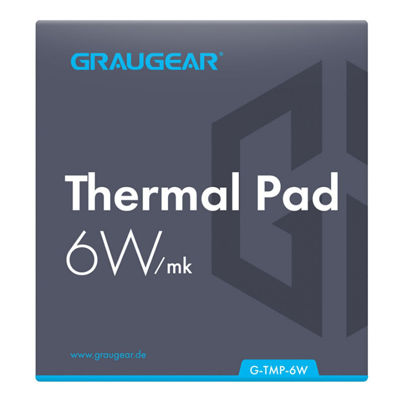 GrauGear Wärmeleitpad für CPU oder Speicher 100 x 1 mm 1.5 Accessori G-TMP-6W