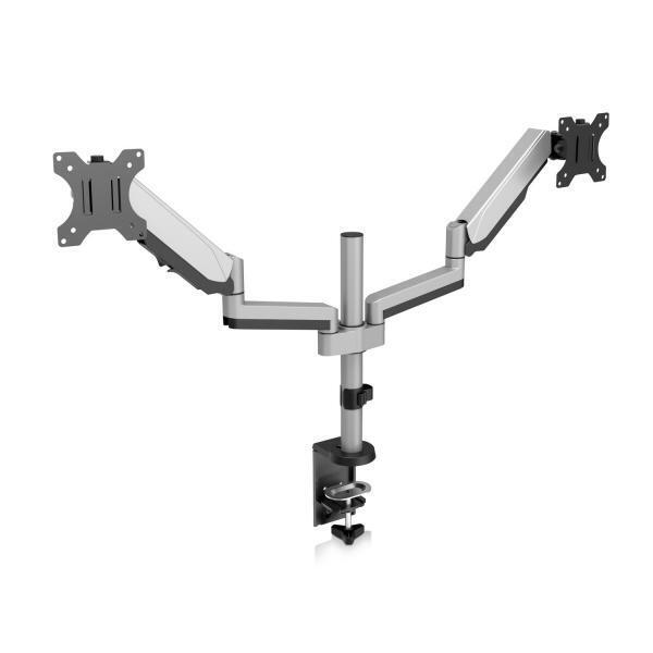 V7 - Mounts And Stands DOPPIA STAFFA MONITOR REGOLAZIONE 2 MONITOR DA 17-32IN