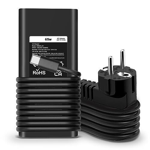 65 W USB C Laptop Charger for DELL Latitude 3330 3340 3440 3540 5330 5340 (L3C)