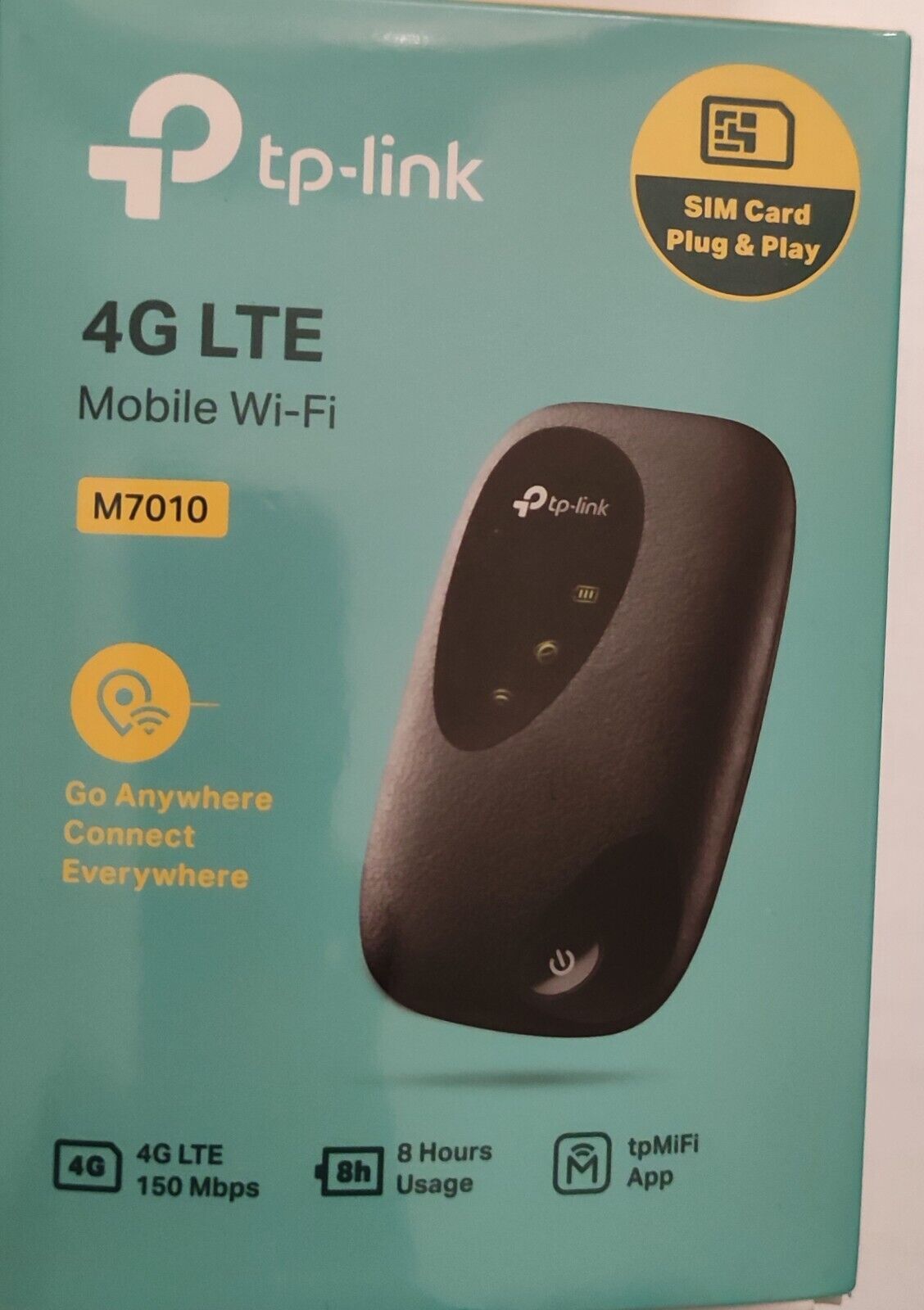 TP-LINK M7010 ROUTER 4G/LTE 150MBPS MOBILEWIFI BATTERIA 2000MAH IN GARANZIA