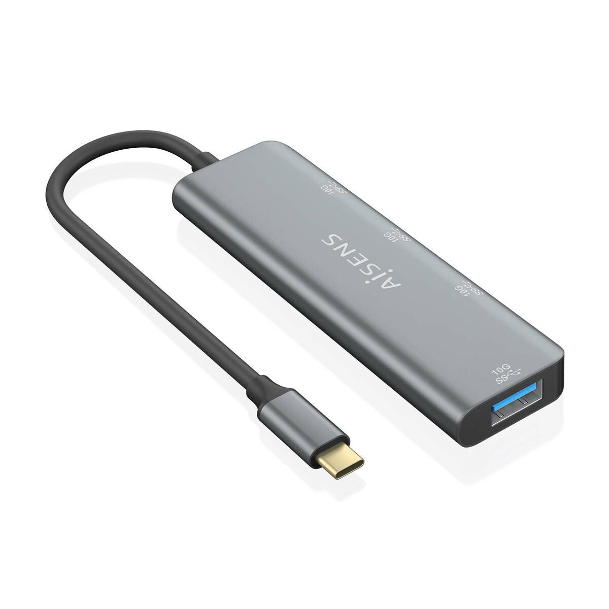 Hub USB Aisens A109-0764 Grigio (1 Unità)