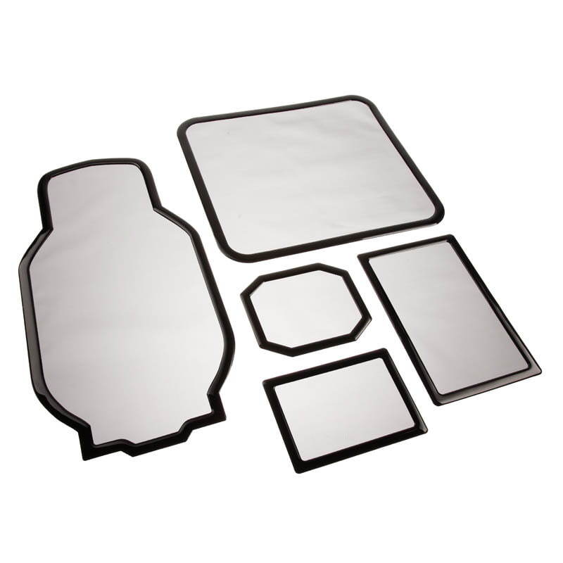 DEMCiflex Staubfilter Set für Corsair 600T CORSAIR 600T SET BLACK MESH
