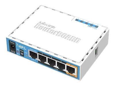 MikroTik HAP ac lite 733 Mbit/s 10,100 Mbit/s IEEE 802.11a RB952UI-5AC2ND