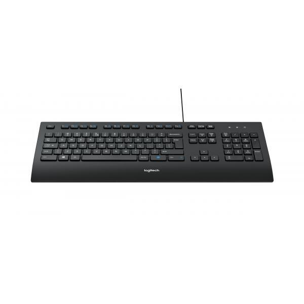 Logitech - Input Devices CORDED KEYBOARD K280E US INTL LAYOUT