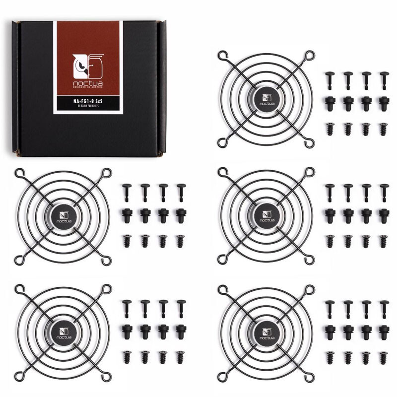 Noctua NA-FG1-8 Sx5 Lüftergitter 80 mm nero Accessori NA-FG1-8 SX5