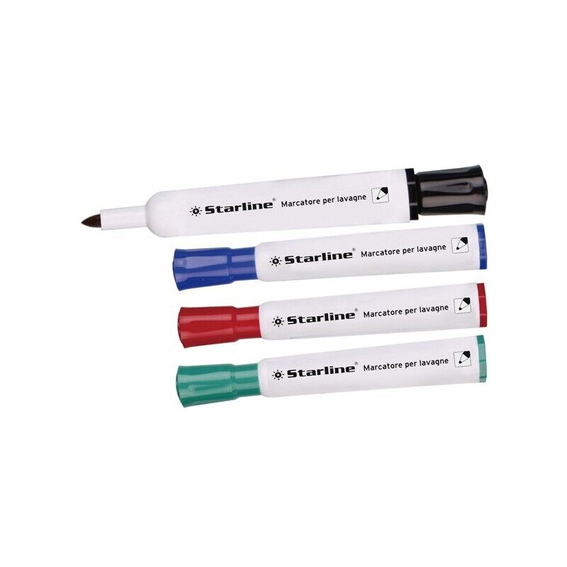 Marcatore per lavagne - BLU - punta Tonda 2 mm STARLINE (12 Pz)