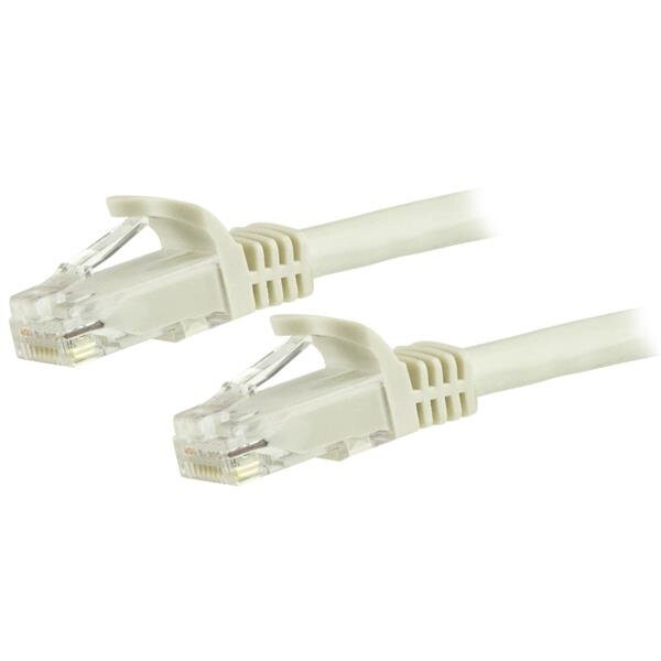 Startech - Cables CAVO PATCH CAT6 DA 7.5M BIANCO ANTIGROVIGLIO - 24 AWG IN RAME