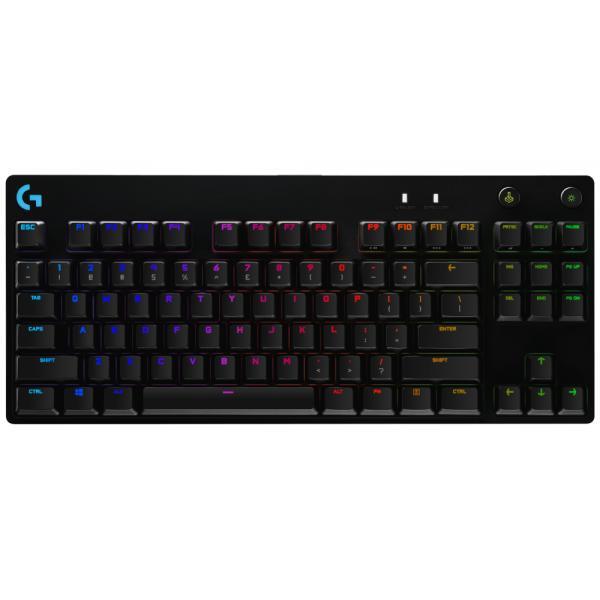 Logitech G PRO Gaming Keyboard tastiera USB Inglese britannico Nero (G PRO MECHA