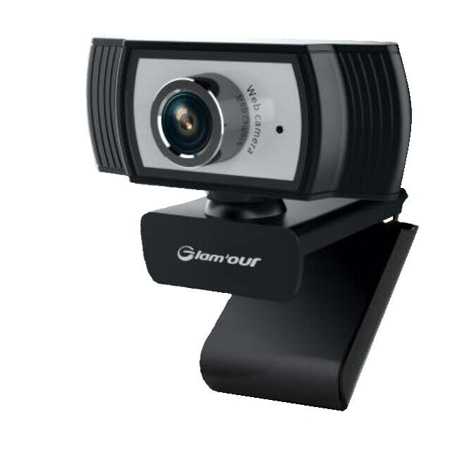 Glam Our Webcam per PC Risoluzione Full HD 1080p Microfono Integrato Nero A229