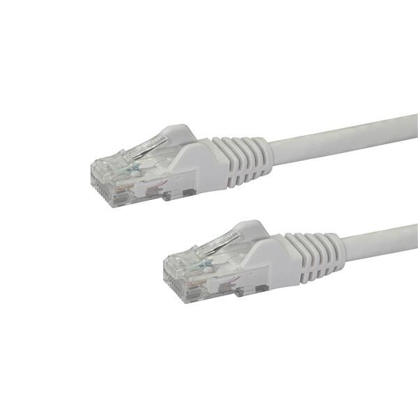 Startech - Cables CAVO PATCH CAT6 ETHERNET RJ45 ANTIGROVIGLIO BIANCO - 50CM