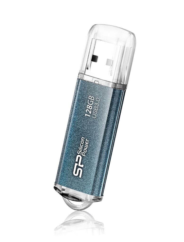 128GB Silicon Power Marvel M01 USB 3.0 Flash Drive blu ghiaccio