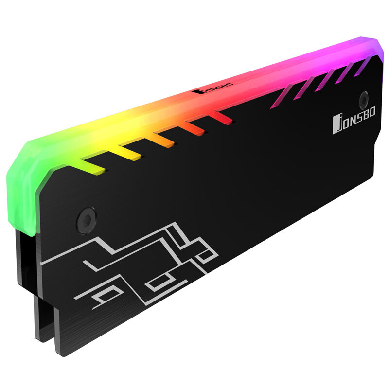 Jonsbo NC-1 dissipatore RGB-RAM - Nero