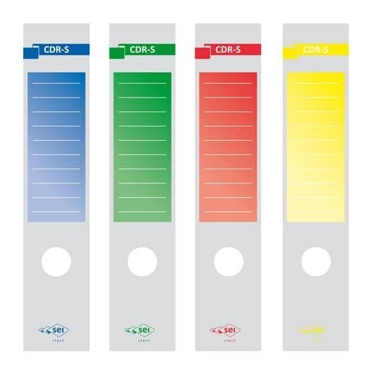 Copridorso autoadesivi Sei Rota CDR-S 7x34,5 cm blu Conf. 10 pezzi - 58012607