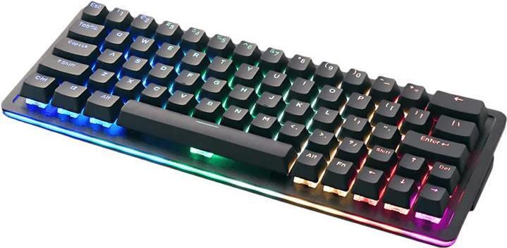 MOUNTAIN Everest 60 RGB Gaming Tastatur - Linear 45, ANSI, US-Layout, schwarz (M