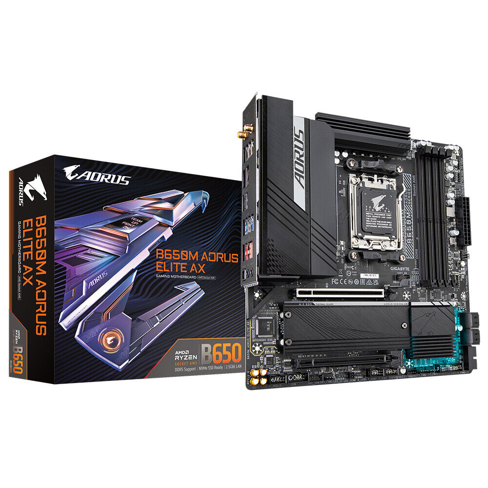 Scheda madre Gigabyte GA-B650M-AORUS Elite AX (AM5)