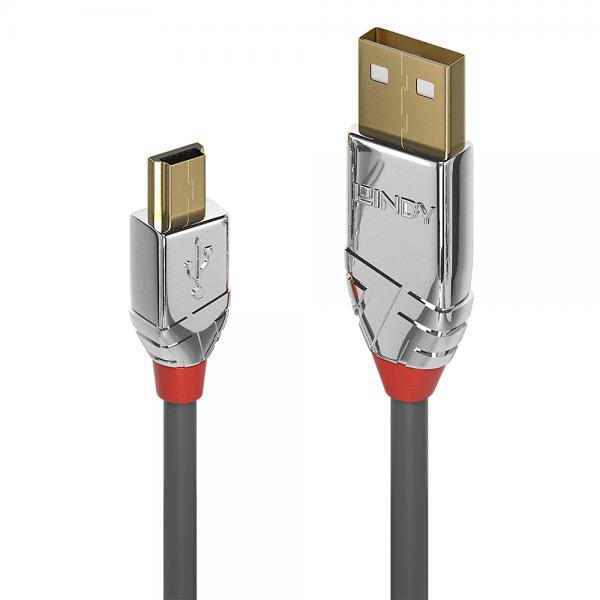 Cavo USB 2.0 Tipo A a Mini-B Cromo Line, 1m