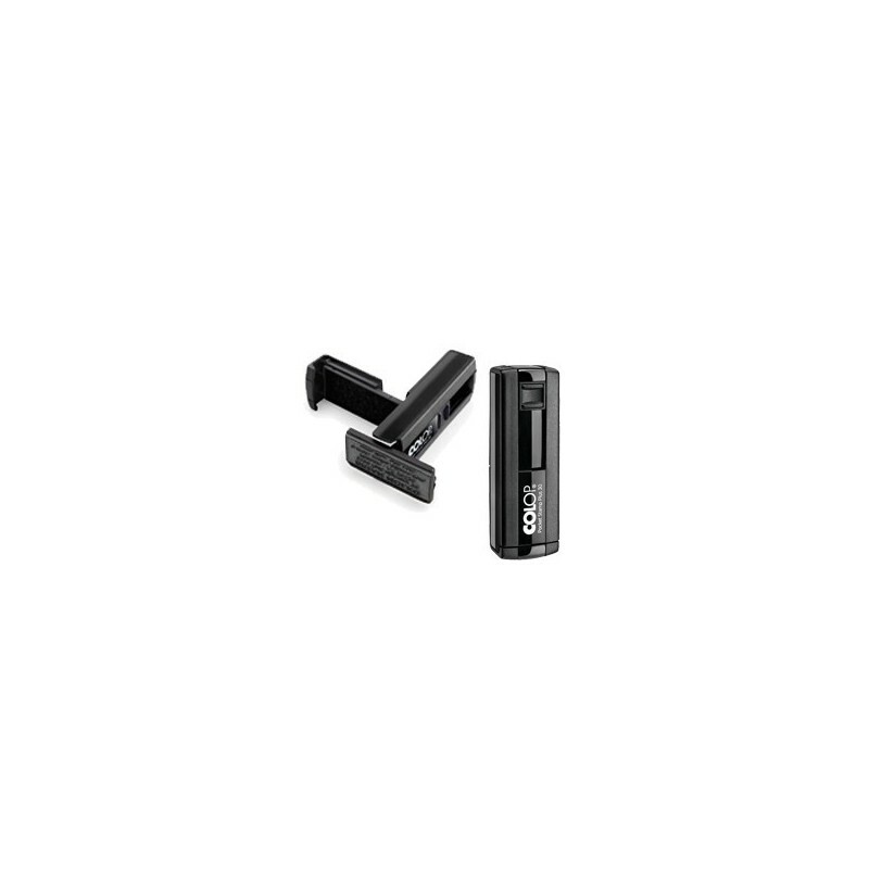 Timbro Pocket Stamp Plus 30 18x47 mm - 5 Righe Autoinchiostrante NERO COLOP