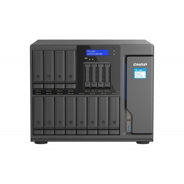QNAP TS-1655 NAS Tower Collegamento ethernet LAN Nero C5125 (Qnap TS-1655-8G 16