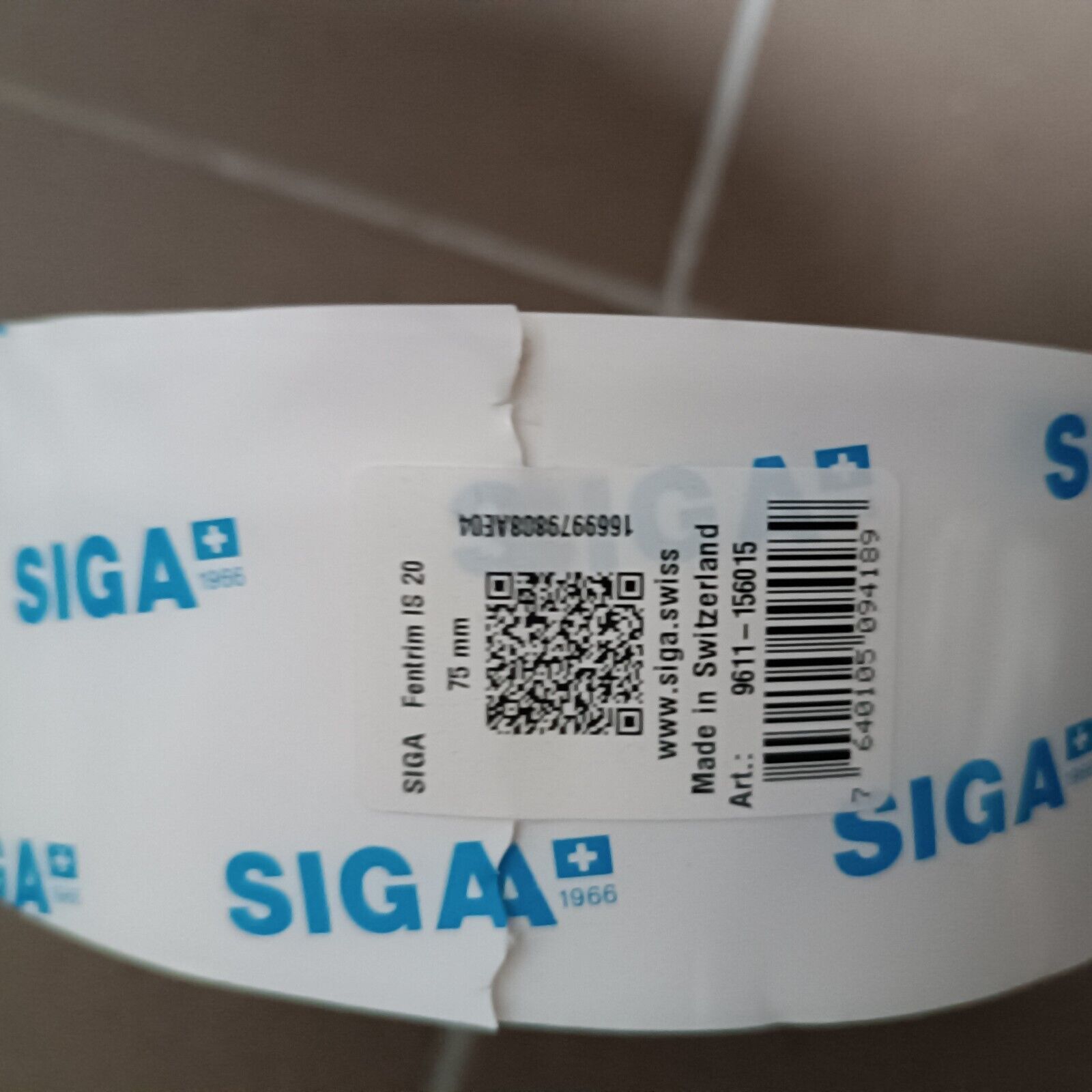 15 m Siga Fentrim  guarnizione interno nastro di tenuta finestre (h1i)