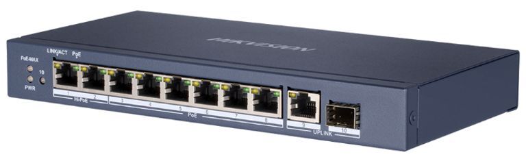 Hikvision DS-3E0510HP-E switch di rete Non gestito Gigabit Ethernet (10/100/1000