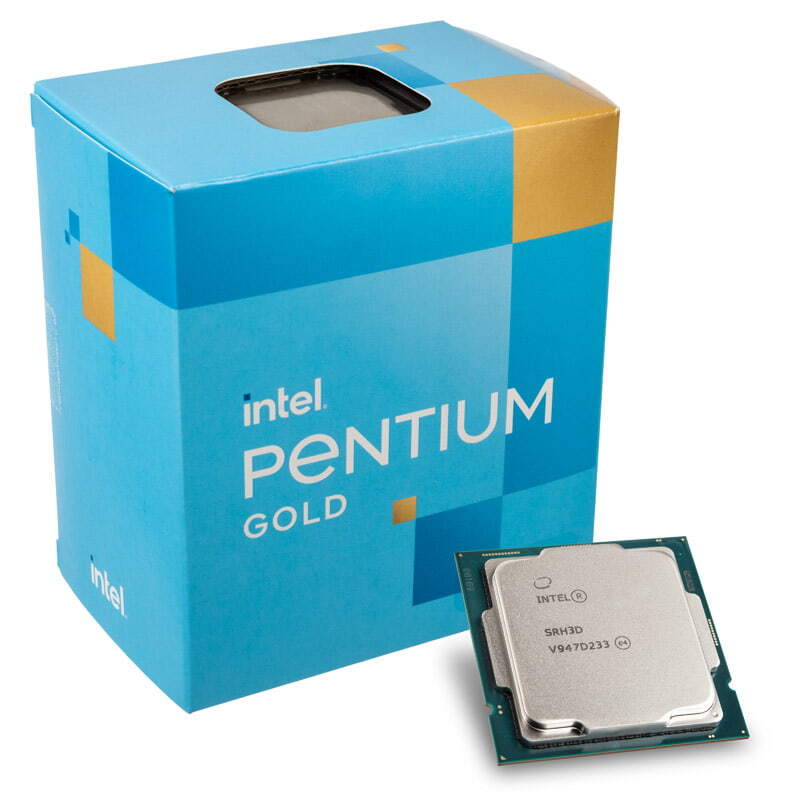 Intel Pentium G6605 Pentium 4,3 GHz Skt 1200 Comet Lake Desktop CPU BX80701G6605