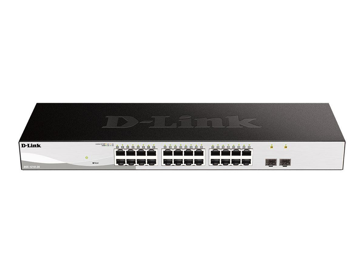 D-Link Switch DGS-1210-26 26 Port Interruttore 1 Gbps Interruttore DGS-1210-26/E
