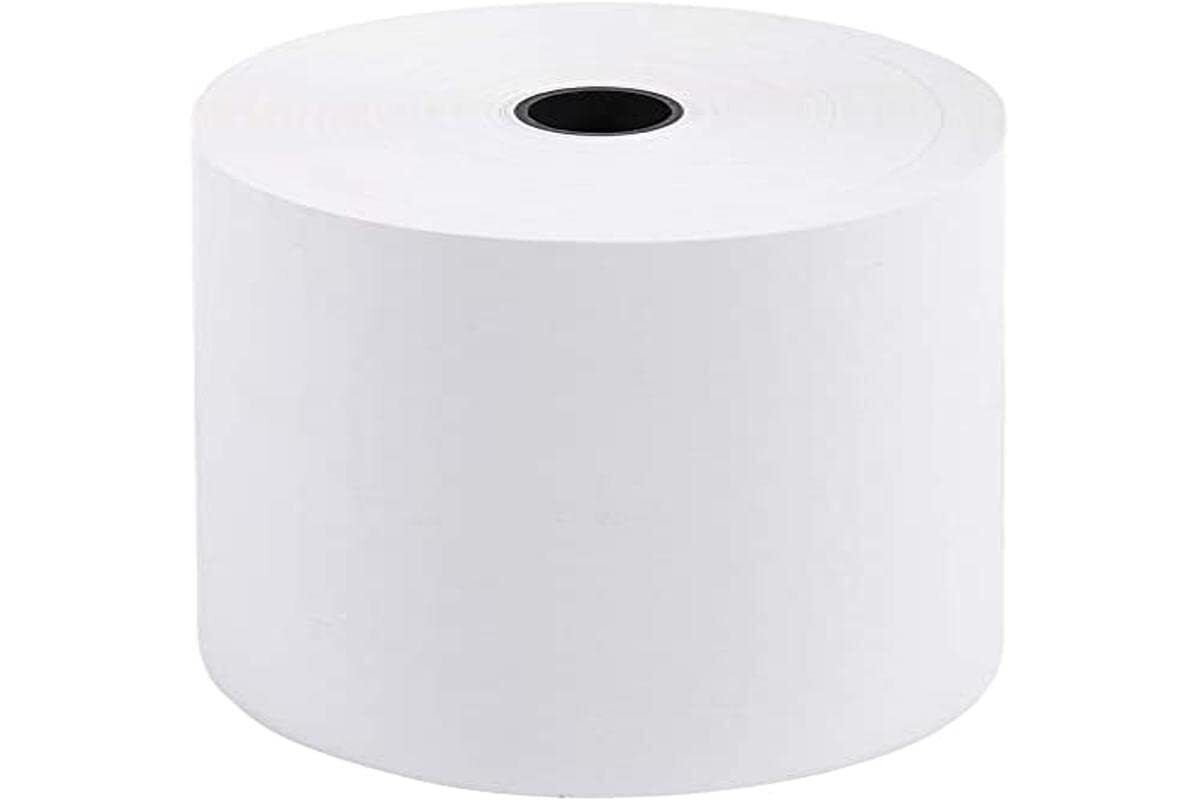 Exacompta - Ref 43706E - Cash Register Receipt Roll (Pack of 5 Rolls) - 80mm Wid