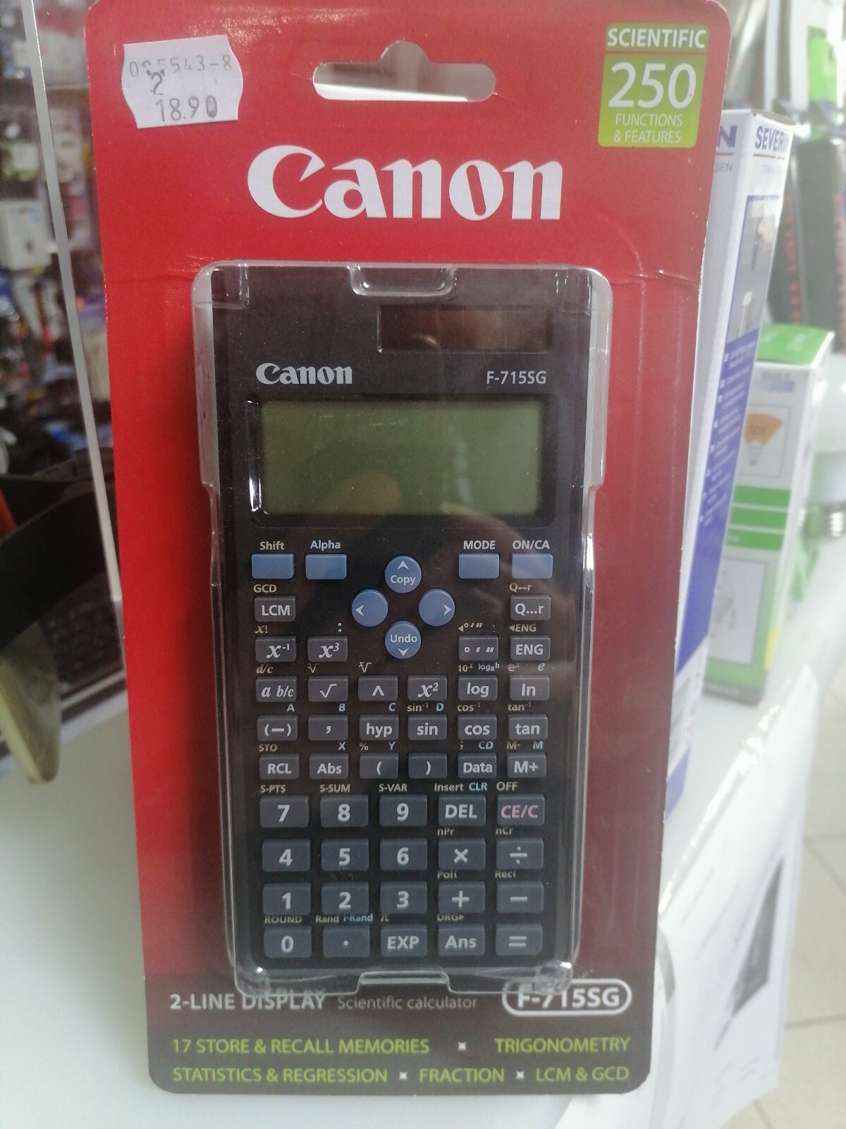 Canon F-715SG Calcolatrice Scientifica - NUOVO con garanzia 24 mesi