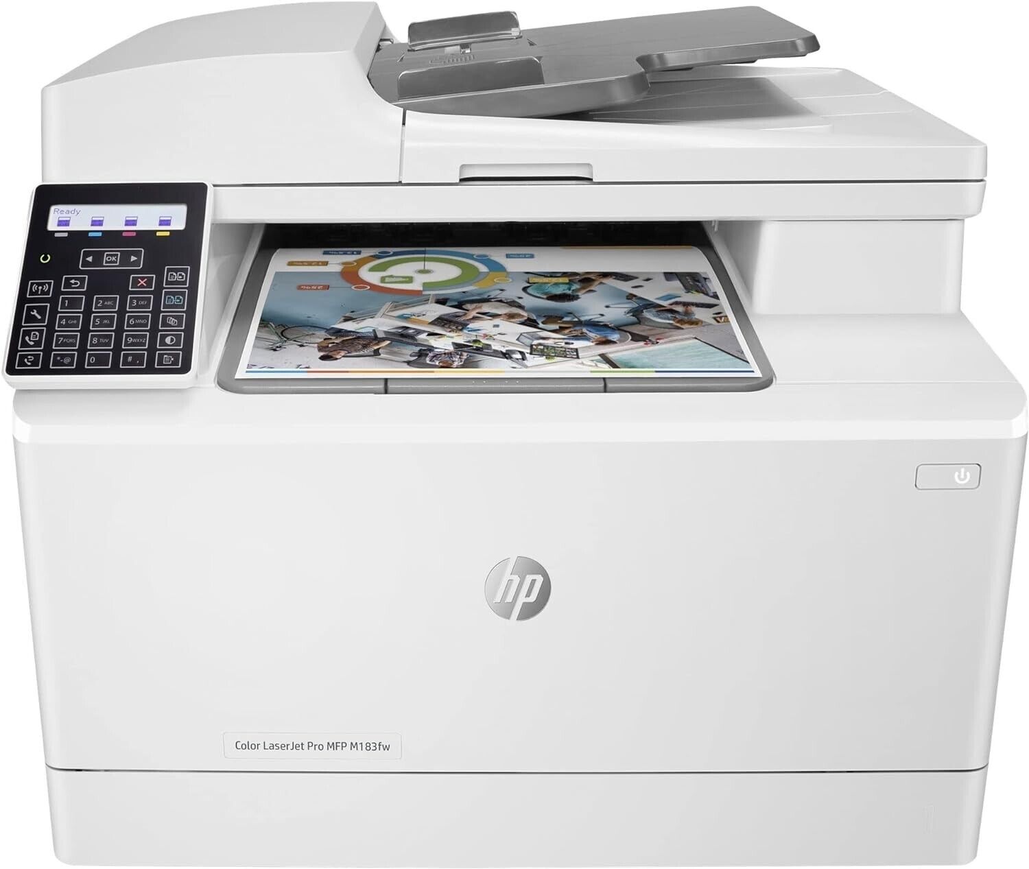HP Color LaserJet Pro MFP M183fw Stampante Multifunzione Laser a Colori Wifi LAN