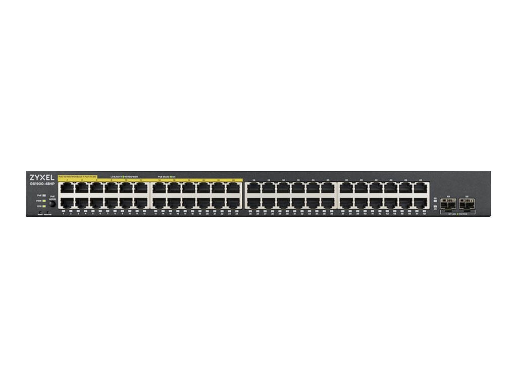 ZyXEL GS1900 Series GS1900-48HPv2 Switch Smart 48 GS190048HPV2-EU0101F
