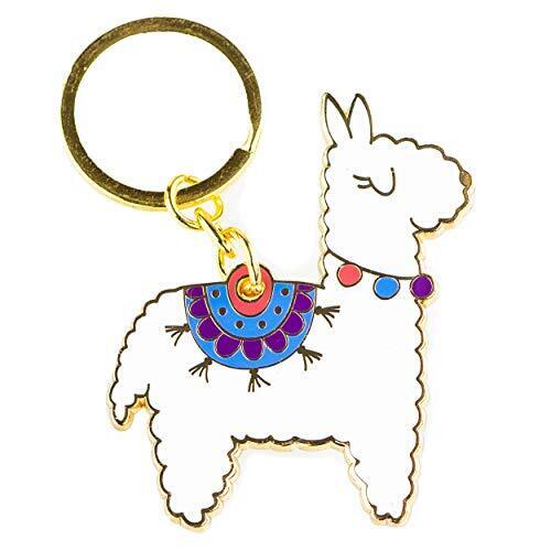 Jungle Empire Portachiavi Alpaca | Portachiavi Lama | Souvenir Alpaca | (p5X)
