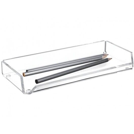 Portapenne MAUL a vaschetta acrilico trasparente 22x10x3 cm Z720010