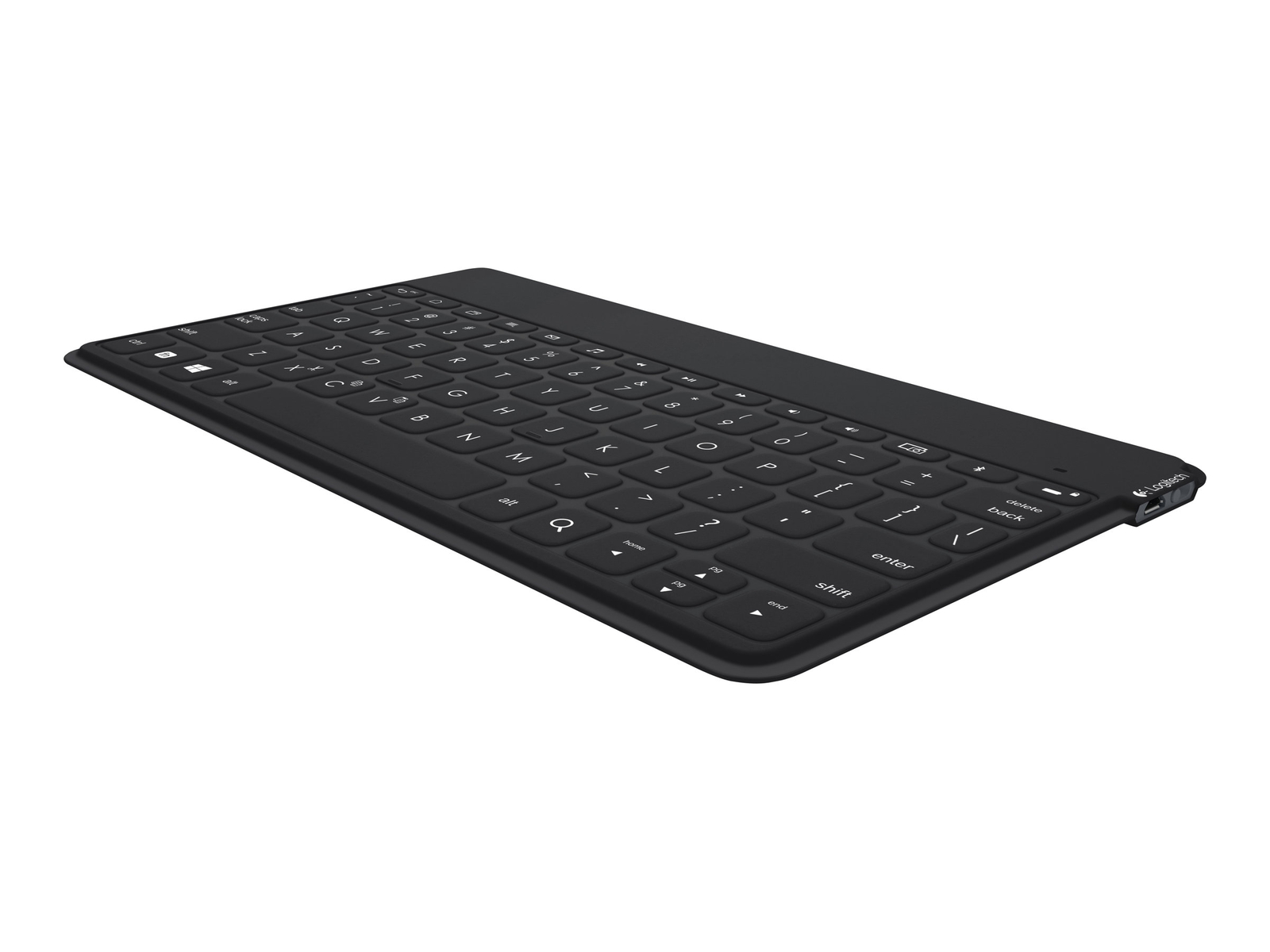 Logitech Keys-To-Go QWERTY Olandese Inglese UK Nero Wireless 920-006710