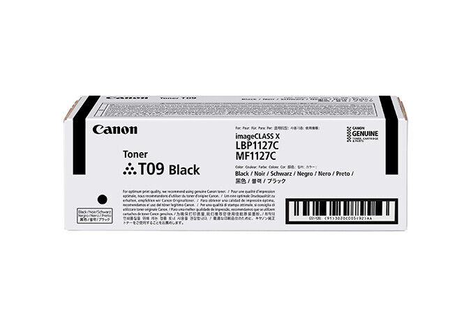 Canon Toner T09 Bk Cartuccia Toner 1 Pz Originale Nero 3020C006