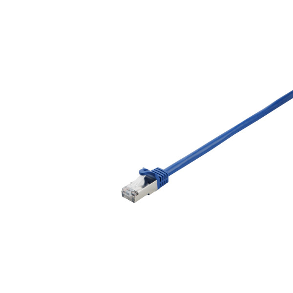 V7 - Cables CAVO DI RETE CAT7 SFTP 50CM BLU 0.5METER 1.6FT BLUE CAT7 SFTP CA