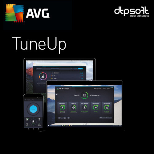 AVG Tune Up 2024 1 dispositivo 1 PC 1 anno 2023 ESD IT EU