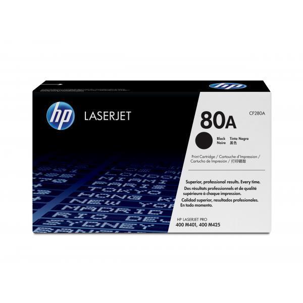 CF280A HP Cartuccia Toner originale nero LaserJet 80A