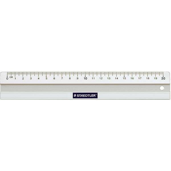 Staedtler righello 563 20 argento cm