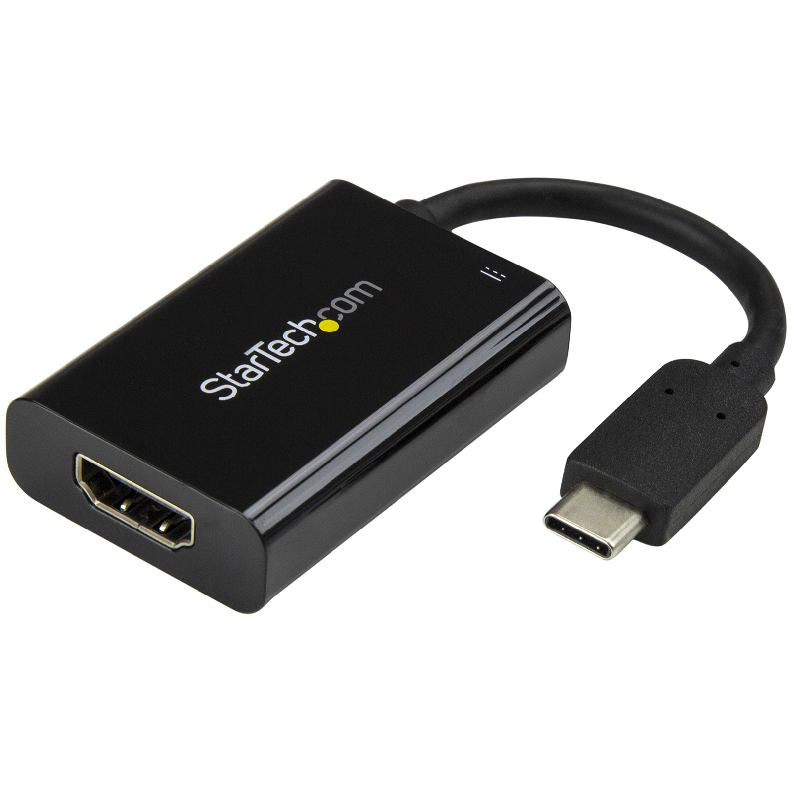 StarTech.com USB C to HDMI 2.0 Adapter with Power Delivery - 4K 60Hz USB Type-C