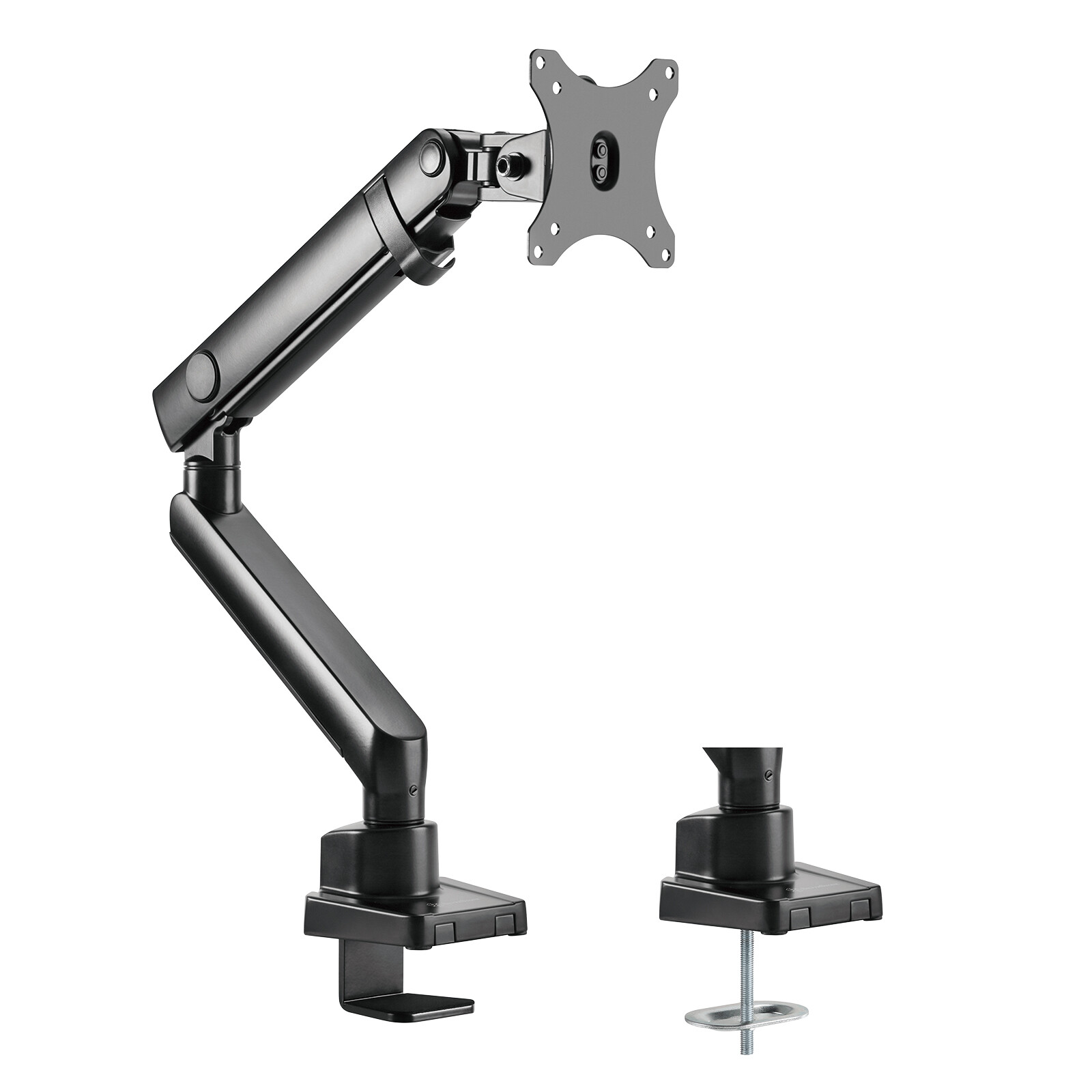 Silverstone SST-ARM13 Supporto Singolo Monitor LCD - Nero