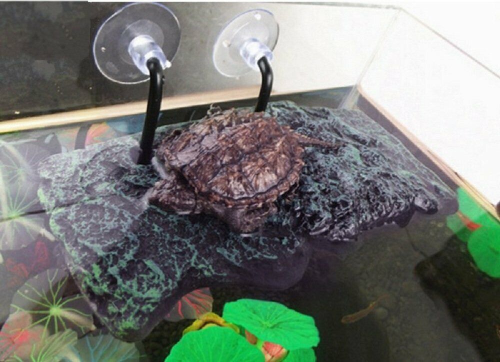 BigTron Turtle Dock Basking piattaforma, Willdo PU Schiuma Decorazione (o3L)