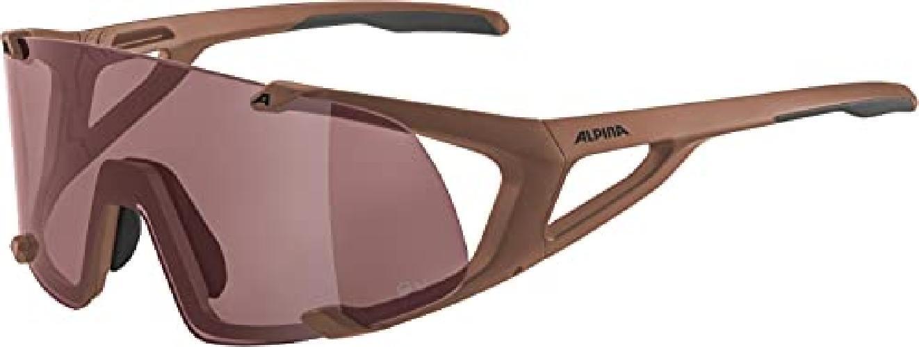 Alpina, HAWKEYE Q-LITE Unisex-Adult, brick matt, One Size