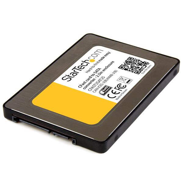 Startech - Data Storage ADATTATORE SCHEDA CFAST -SATA CON ALLOGGIO 2.5IN