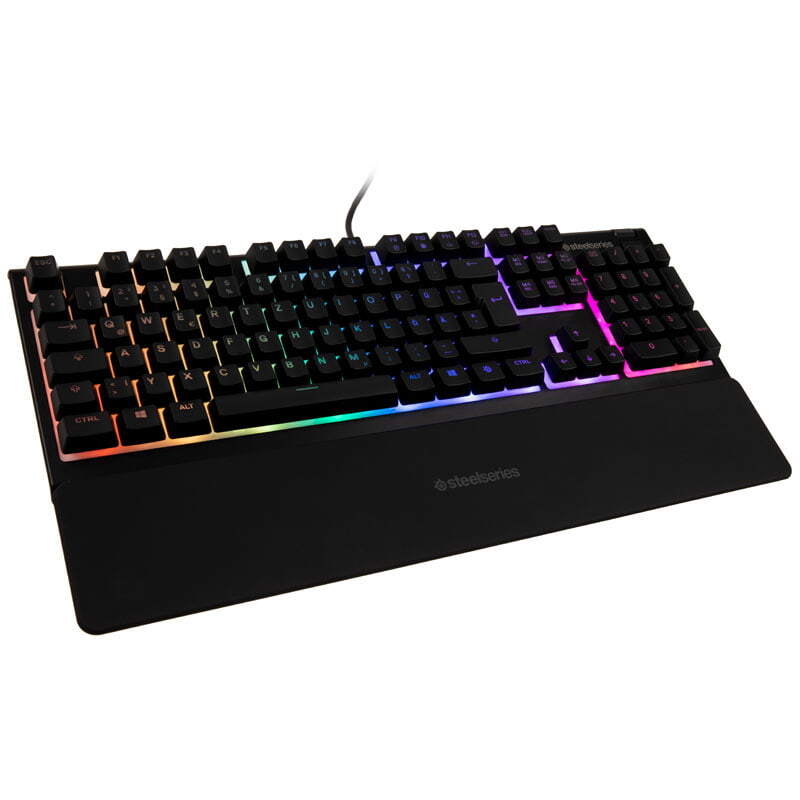 SteelSeries Apex 3 Full-size (100%) USB LED RGB Nero Tastiera 64797