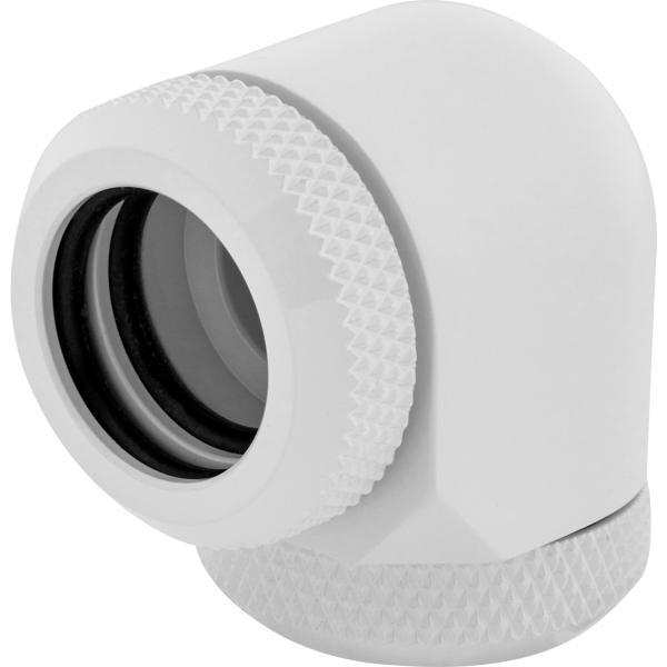 Corsair Hydro X Raccordi XF Hardline 90? / ?14 - 2x, Bianco