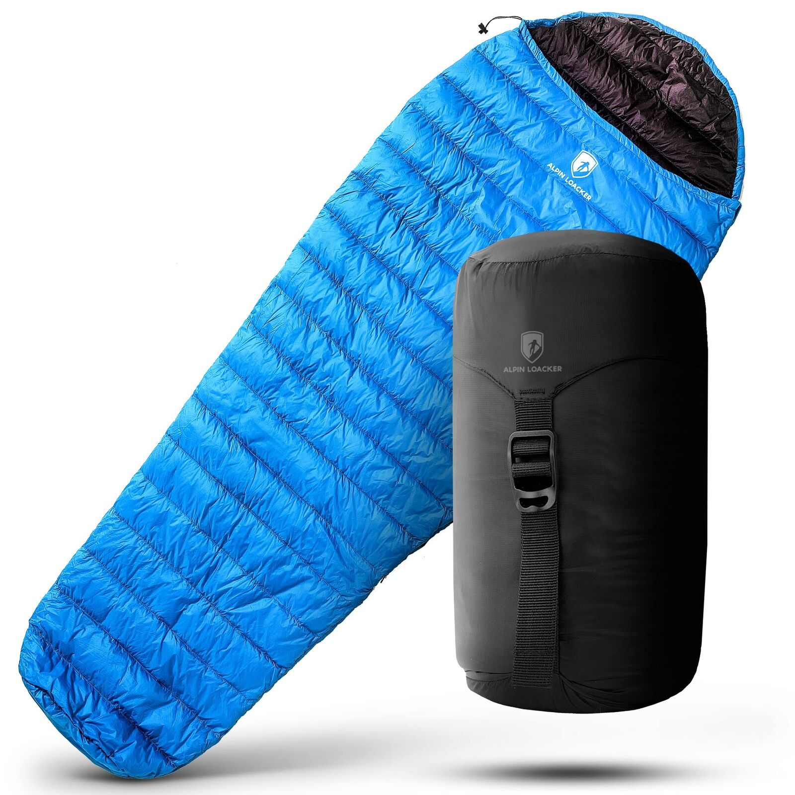 Alpin Loacker Sacco a pelo estivo leggero, 460 g, in piumino estivo di (i9p)