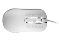 Man-Machine C Mouse Ambidestro Laser USB tipo A 1000 DPI Argento Bianco CM/W5