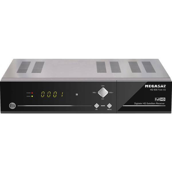 MegaSat 201130  HD 935 Twin V2 Ricevitore satellitare HD Funzione di registrazio