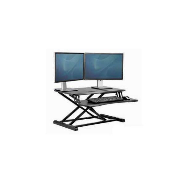 Fellowes Corsivo 17 kg Nero (Fellowes 8091001 Corsivo Sit-Stand Workstation)